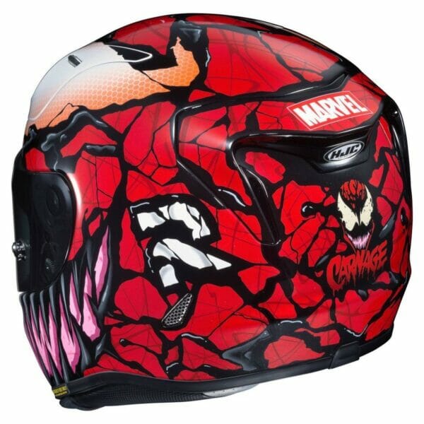 CASCO HJC RPHA11 CARNAGE MARVEL - Imagen 3