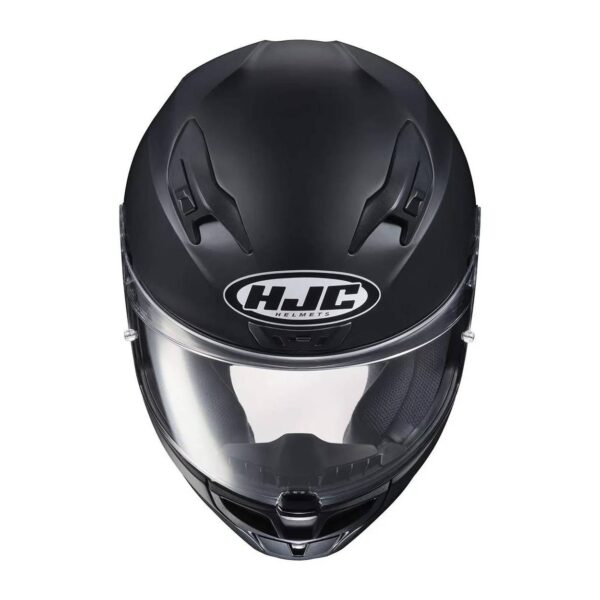 CASCO HJC CERRADO I10 SEMI FLAT NEGRO MATE - Imagen 2